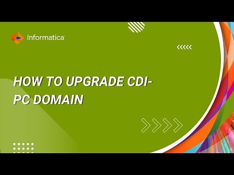 How to Upgrade CDI-PC Domain