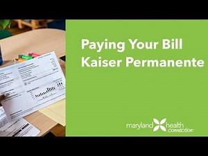 Paying Your Bill: Kaiser Permanente