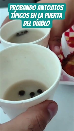 Antojitos típicos en la Puerta del Diablo #elsalvador