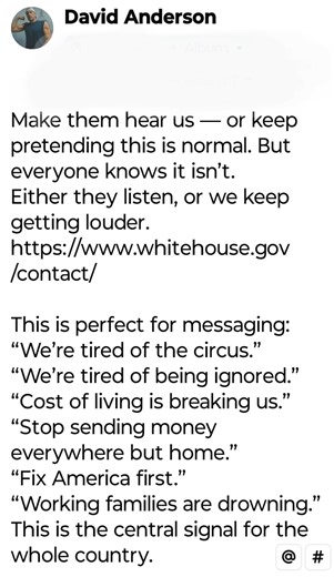 There's only a few ways to go from here and it can't be more of the same. | David Anderson