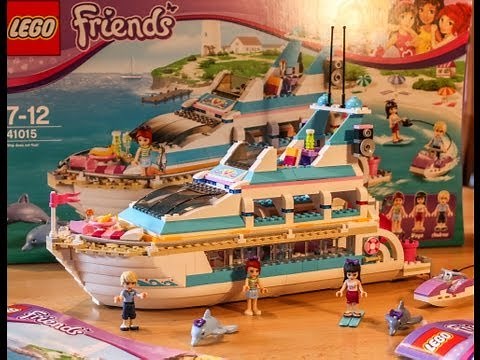 Test Yacht / Dolphin Cruiser (LEGO Friends Set 41015)