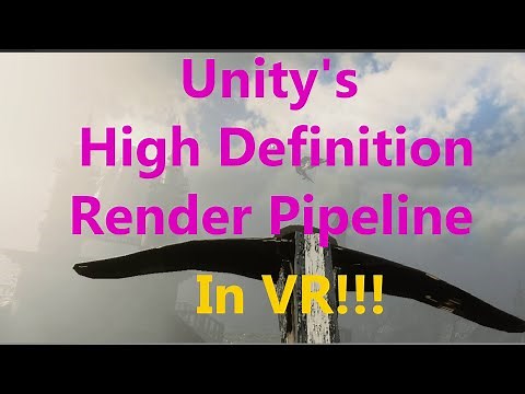 Unity HDRP in VR