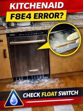 Fix KitchenAid F8E4 Error FAST W11664713