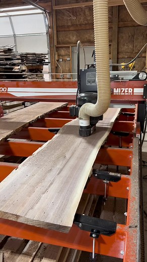 A walnut 8’ * 3 1/2 ‘ conference table for our customer with metal legs