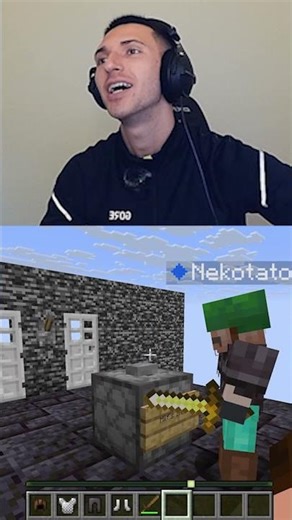 Minecraft Random Item Battle🔥🪖 1 #minecraft #gaming #multiplayer #funny #mc #random #zufall