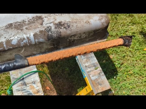 Ford 861 PowerMaster Tractor Gas Tank Rust Removal #E4