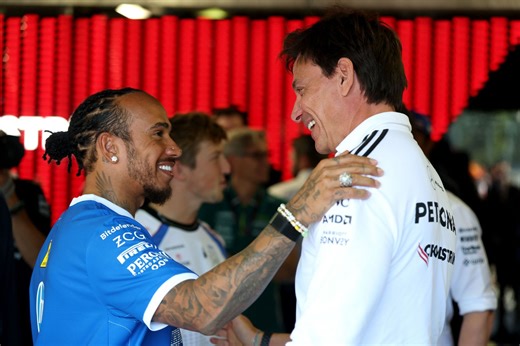 Watch: Mercedes shares a heartwarming clip of Toto Wolff referring to Lewis Hamilton as "still our driver" after F1 Chinese GP qualifying