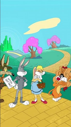 ACME Fools | Looney Tunes & The Wizard of Oz Mash-Up! | #shorts | ‪@wbkids‬