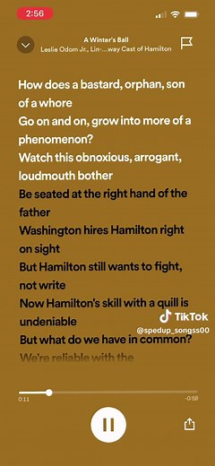 A Winter’s Ball Performance by the Hamilton Cast