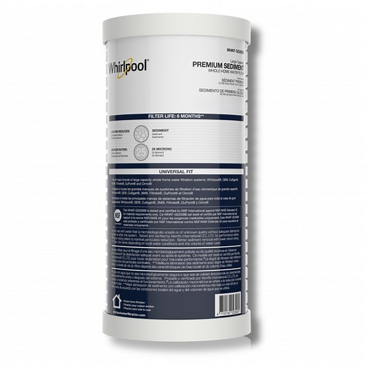 Whirlpool WHKF-GD25BB Large Sediment Filter