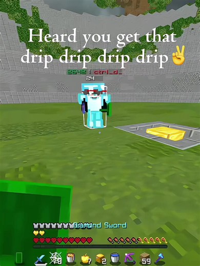 ‏How’s the quality tho ?#minecraft #fyp #foryoupage #mace #swordpvp | sword pvp other pov cobweb lava