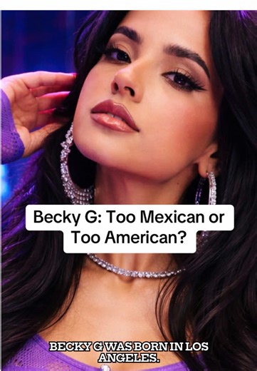 Becky G: Too Mexican or Too American? Becky G embodies Mexican American identity, and the backlash she receives reveals how uncomfortable people are with bicultural reality. Mexican American Mexican American Culture Mexican American Heritage Mexican American Immigrants Mexican American History Mexican American Pride Chicano History Becky G Los Angeles identity Bicultural identity #mexicanamerican #latinotiktok #culturetiktok #beckyg #beckygmusic