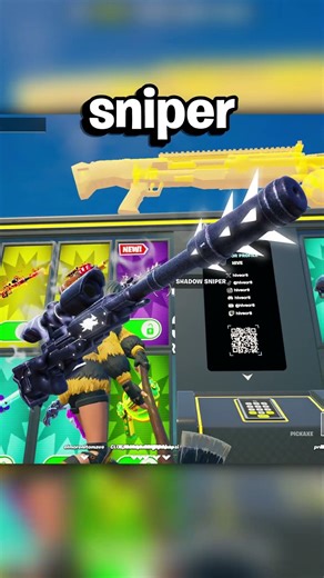 I LEAKED THE SHADOW SNIPER IN 1V1 WITH EVERY GUN!! 😁