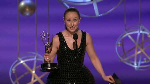 Adolescence star Erin Doherty kisses and thanks girlfriend after Emmy Award win