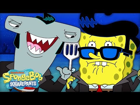 SpongeBob Celebrates Shark Week! 🦈 | SpongeBob Full Episode in 5 Minutes | ‪@SpongeBobOfficial‬
