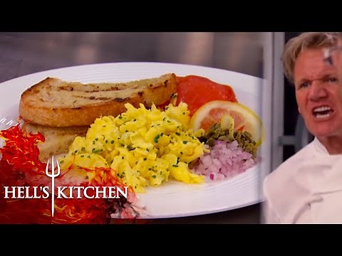 The WORST Egg Moments | Hell's Kitchen