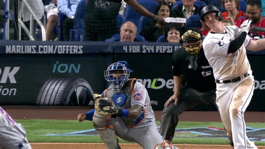 Garrett Cooper's two-run home run