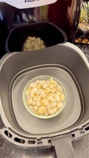 5 Min Masala Makhana In Air Fryer #food #recipe #snackideas