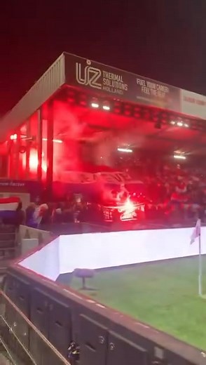 Vuurwerk gisteravond bij Telstar – Excelsior! | Voetbal Ultras
