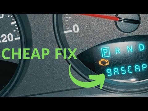 How to fix the gas cap warning message on jeep patriot code P0457