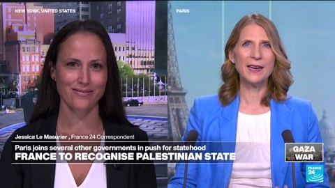 France to recognise Palestine at the UN two-state solution conference