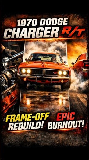 Dodge Charger RT Barn find Restoration |Car Burnout