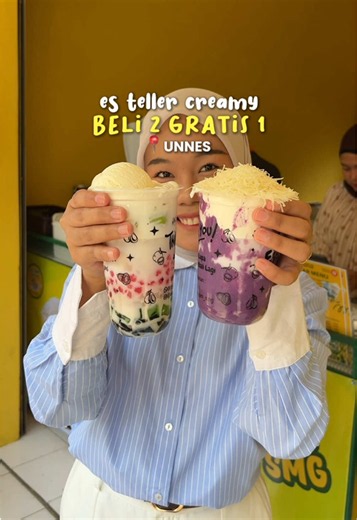 Es Teler Semarang: Es Teler Creamy dengan Topping Durian, Keju & Ice Cream