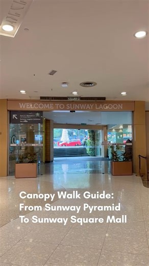 Take the easy route from Sunway Pyramid to Sunway Square Mall via the Canopy Walk — leading you straight to The Library by BookXcess, open 24 hours 📚✨ Opening early January, the Canopy Walk to Sunway Square Mall seamlessly connects across Sunway City KL, making it easier than ever to enjoy food, leisure, and late-night hangs. 🍵 #SunwaySquareMall #Connectivity #CanopyWalk #EasyAccess | Sunway Square Mall