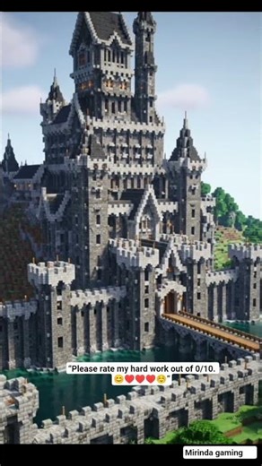 Cinematic scene 🎥 Minecraft castle 🏰