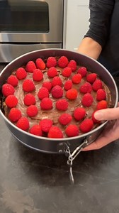 503K views · 389 reactions | chocolate raspberry no bake cheesecake easy no bake dessert with cookies, chocolate cream cheese, raspberries and more. scrumptious! grandmas favorite recipe. thanks for watching! this video was produced by Rick Lax, Network Media and Jacky P | Jacky’s Kitchen | Facebook