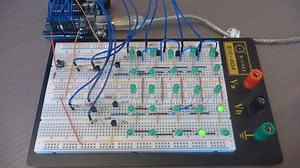 5x5 LED Matrix with Arduino, Snake