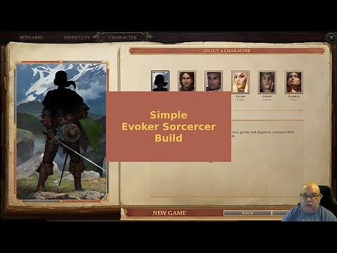 Pathfinder: Kingmaker - Simple Evoker Sorcerer Build