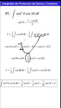 55. Integral of sin^2(x)cos(3x)