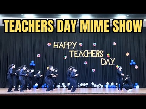 Teachers Day Mime Show at College | Mime Show | With Theme