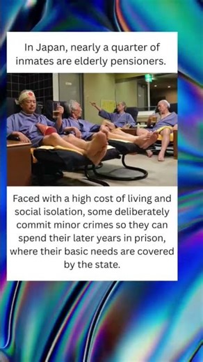 Why Some Elderly Japanese Choose Prison 😨🇯🇵