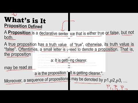 PROPOSITIONS | General Mathematics | Quarter 2 - Module 13