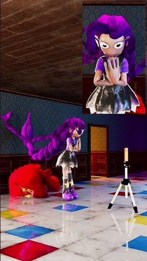 Midu Echoing Tutorial + Result 😮 #poppyplaytime #animation
