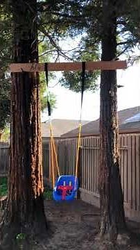 How to make a Backyard Tree Swing