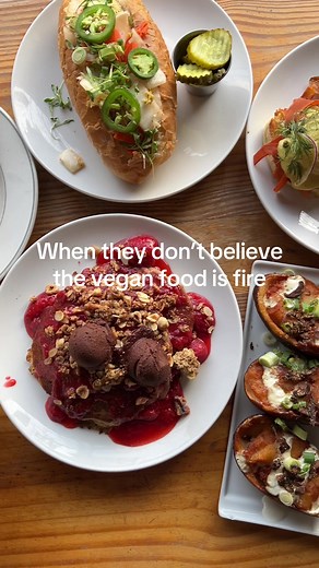 Don’t let the word vegan fool you… this scratch made food goes hard weather you’re a vegan or not! #youhavetobelieveme #veganfood #vegetarian #clevelandvegan #veganrestaurant