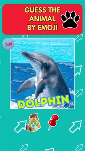 Test Your IQ 🧠 by Guessing Animals With Emojis 🐾 #quiz #shorts 