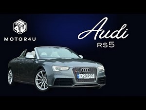 Audi RS5 Private Plate 444bhp £14990