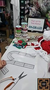 1.4M views · 15K reactions | Candy Cane Elf Door Hanger - Super Fast paced video You can find the full FB Live video on our YT Channel https://youtu.be/TmTfjvn8fmY | Wood Bits & Pieces | Facebook