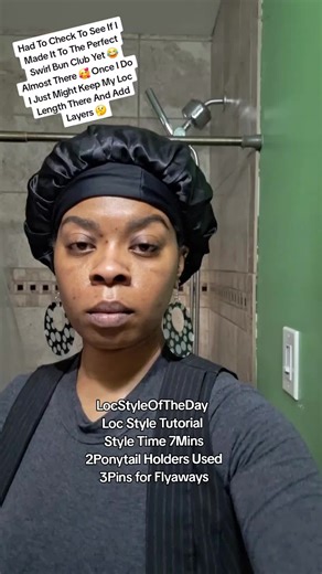 Loc style of the day Tutorial IYKYK-8hrHairStyles😌 #LoveWhatIDo #InterLocs #MicroLocs #LocWraps😘 *AcceptingNewStarterLocClients!* #LocLife