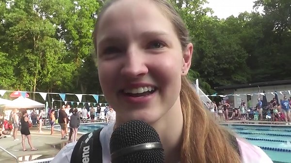 VIDEO | Wilmington swimmer competes for Olympic spot and neighborhood swim team on same day