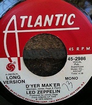 Led Zeppelin - D'yer Mak'er