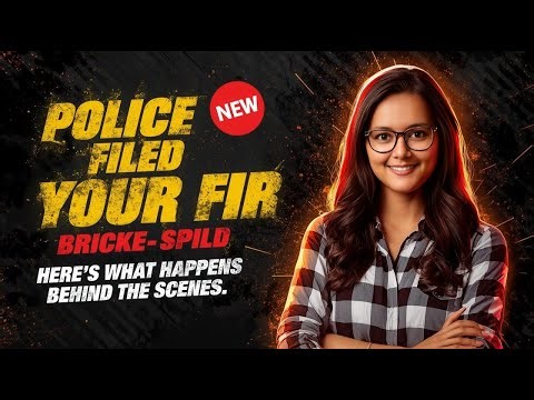 Police Filed Your FIR ? Here’s What Happens Behind the Scenes!