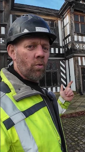 Wythenshawe Hall Restoration Fire Damage Short #ukrestoration #buildingconservation #construction