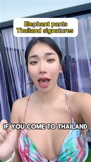 👖🐘 Why Everyone Loves Elephant Pants in Thailand! 🇹🇭 When foreigners visit Thailand, they always fall in love with the famous Elephant Pants — colorful, comfy, and full of Thai style! 💕 In this video, I’ll tell you why these pants are so popular and why they’ve become a travel must-have. 🎥 Watch now to learn the story behind Thailand’s most iconic pants! 👉 Follow | Like ❤️ | Share 🙏 @thaitraveltipss for more Thailand travel tips & fun local facts! 💬 Do you own a pair of Elephant Pants y