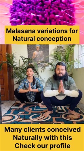 Kunwar Prashant Singh | Fertility Coach | Yoga Teacher on Instagram: "This Malasana variation has helped so many couples move one step closer to natural conception 🌱✨ Strong pelvis, better blood flow, balanced hormones — small practice, big miracles 💛 [Malasana for fertility, natural conception yoga, pelvic opening pose, fertility yoga for women, pregnancy planning 2026] #FertilityYoga #NaturalConception #MalasanaPose #BabyPlanningJourney #PranavyaWellness"