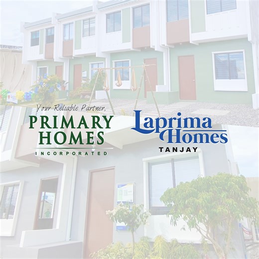 #BrandPartner: Primary Homes is excited to introduce La Prima Homes Tanjay, its first residential project in Tanjay City, Negros Oriental! La Prima Homes Tanjay, embodying the "tatak primary, tatak quality" standard, has innovative features like the Primary Engineered Building Systems and Lightstrong Wall System, where you can expect durability, sustainability, and comfort in your new home. It also offers great amenities and flexible payment options. The development is located along the highway,